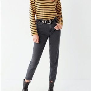 Urban Outfitters BDG High Waisted Mom Jeans Black